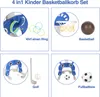 set de paniers de basket pour enfants 4 en 1, réglable en Voir les images du produit 4