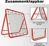 TRMLBE Fußball Rebound Netz 100x65cm Prellwand Kicker Produktbild-Vorschau 3