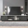 MODFU Mobile TV basso con 4 cassetti e 2 ante in vetro, Anteprima dell’immagine prodotto 13
