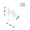 THOMSON Support TV mural WAB546 noir Voir les images du produit 2