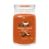 A Yankee Candle Cinnamon Stick scented candle in a glass jar with a lid. Náhled obrázku produktu