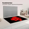 KitchenYeah© Herdabdeckplatte Eine rote Pfingstrose auf Produktbild-Vorschau 3