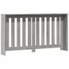 vidaXL Obložení radiátorů Grey Sonoma 149x20x82 cm Materiál Náhled obrázku produktu 4