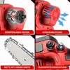 Akku-Kettensäge 8'' mini Kettensäge mit 2x Akkus, 3x Produktbild-Vorschau 9