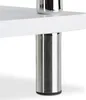 Relaxdays Mobile TV bianco, mobile TV con 4 rotelle, mobile Anteprima dell’immagine prodotto 7