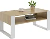MATKAM Couchtisch KAJA H50 x B100 x T53,6 cm, offene Ablage Produktbild-Vorschau 1