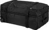 A black rolling travel bag is shown from a side angle against a white background. Náhled obrázku produktu