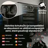 Extralink racková napájecí lišta 19" 1U 7× EU zásuvka se Náhled obrázku produktu 2