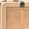 vidaXL Mobile TV in legno massiccio di abete 120x33x35 cm Anteprima dell’immagine prodotto 9