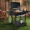 SunJas Holzkohlegrill CA-6146 Grillwagen Temperaturanzeige Produktbild-Vorschau 7