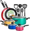 NutriChef Töpfe & Pfannen, 15 Teilig- Topf und Pfannenset, Produktbild-Vorschau 1