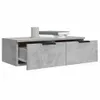 vidaXL Nástěnná skříňka Concrete Grey 68x30x20 cm Dřevěný Náhled obrázku produktu 5