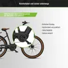 A close-up view of an electric bicycle's frame and wheel, with text highlighting its features. Produktbild-Vorschau