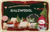 vianmo Blechschild 12x18 cm Weihnachten SALZWEDEL Produktbild-Vorschau 1