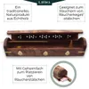 LAVISA Räucherstäbchen Halter aus echtem Holz Produktbild-Vorschau 2