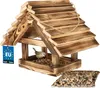 KOTARBAU® Ptačí budka na zavěšení 36 x 27,5 x 30 cm Dřevěná Náhled obrázku produktu 1