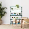 Relaxdays Pflanzenregal, 5 Ablagen, Pflanzenständer Blumen Produktbild-Vorschau 3