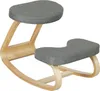 Kniestuhl, Ergonomischer Kniehocker mit Leinenoptik, Basis Produktbild-Vorschau 1