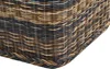 A close-up view of the corner of a woven storage basket. Produktbild-Vorschau