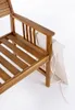 Set da giardino Noemi 4 pz. due sedie panca e tavolo in Anteprima dell’immagine prodotto 3