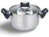 2x Edelstahl Kochtopf "Turin" 16cm kleine Kochtöpfe Küche Produktbild-Vorschau 2