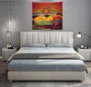 130cm x 150cm Západ slunce tapiserie Strom tapiserie Náhled obrázku produktu 4