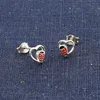 trendor 41639 Kinder-Ohrringe Silber 925 Ohrstecker Herz/Marienkäfer 2 Produktbild-Vorschau