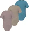 normani 3er Set Baby Merino Body Kurzarm Produktbild-Vorschau 2
