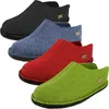 HAFLINGER Flair Smily Pantoufles 100% pur feutre de laine, Voir les images du produit 1