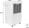 Luftentfeuchter 40L/Tag für 50m², 5,5L Tank, WiFi, App, Produktbild-Vorschau 4