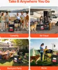 SucceBuy Cuisine de camping portable avec armoire pour les Voir les images du produit 7