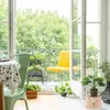 Relaxdays Blumenhocker, Holz, rund, naturbelassen, für Produktbild-Vorschau 5