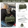SunJas Holzkohlegrill K-GN22A  Reisegrill Edelstahl Produktbild-Vorschau 5