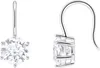 Two earrings are displayed against a white background. One earring is shown from the front, and the other from the side. Produktbild-Vorschau