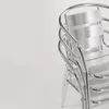 Bolero Bistrostühle mit gerundeter Armlehne Aluminium (4 Produktbild-Vorschau 7