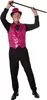 Pailletten-Weste Herren - pink, L Produktbild-Vorschau 2