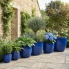 Keramik Pflanztopf Eggpot Royal Blau Ø38cm Frostfest Produktbild-Vorschau 9