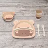 Kindergeschirr aus Kunststoff für Kinder Essgeschirr - Produktbild-Vorschau 2