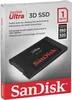 The image shows the retail packaging of a SanDisk Ultra 3D SSD. Náhľad obrázku produktu
