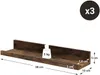 VASAGLE 3er Set Wandregale, Schweberegale, Länge 38 cm, Produktbild-Vorschau 6