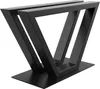 MetaloPro V-Frame Tischgestell, Stabile Metall Tischbeine Produktbild-Vorschau 2