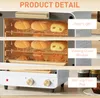 HOMCOM 12L Elektroofen mit 2 Höhen mit Timer und Produktbild-Vorschau 8