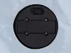The underside of a solar light showing the battery compartment and on/off switch. Produktbild-Vorschau