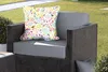 MuchoWow® Outdoor Kissen - Illustration eines Blumenmusters Produktbild-Vorschau 5