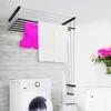 Sepio Deckenwäschetrockner Schwarz 100 cm, 6 Stäbe Produktbild-Vorschau 9