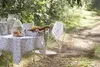 Clayre & Eef Brotkorb 35x35x8 cm Beige Grau Baumwolle Produktbild-Vorschau 5