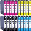 A collection of ink cartridges arranged in two rows. Produktbild-Vorschau