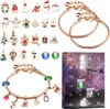 A collection of Christmas-themed charms, bracelets, and an advent calendar. Náhled obrázku produktu