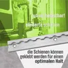 Airlineschienen Zurrschienen SET 2x 1,5m Alu eckig mit 4 Produktbild-Vorschau 4