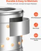 VEVOR šklbací stroj na hydinu, 400 mm bubon, 500 W, 230 Náhľad obrázku produktu 4